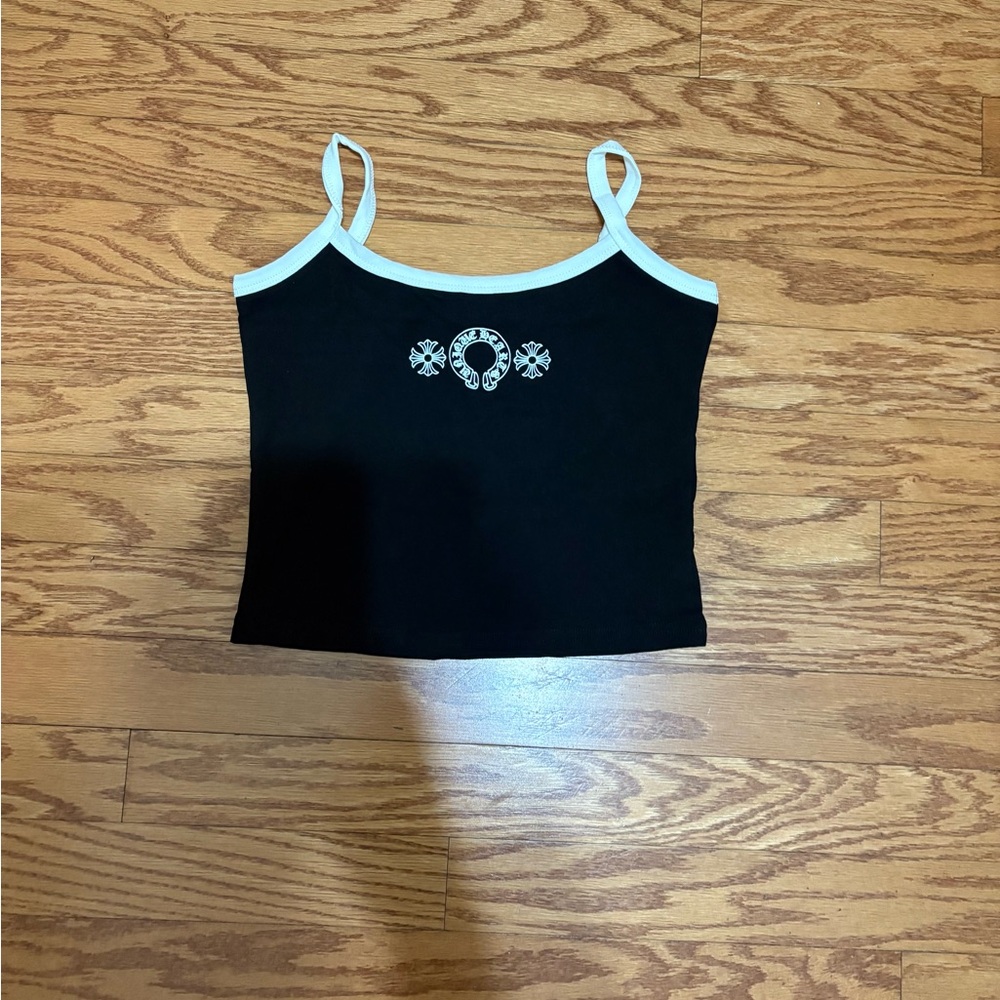 Black and White Women's Tank Top